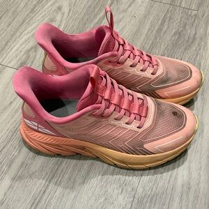 Well Worn USED Pink and Orange Women's Athletic Shoes